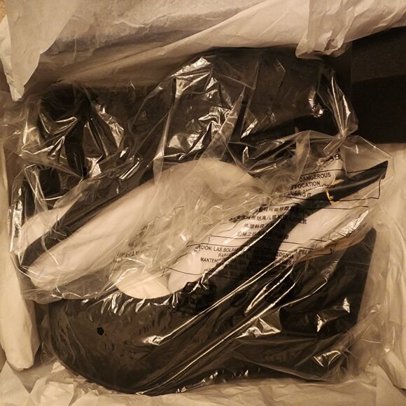 Stuart Weitzman black suede slingback wedge sandals size 39.5 - Picture 3 of 5